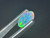 Rainbow Colorplay Australian Coober Pedy White Opal 0.65 Carat