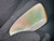 Rainbow Colorplay Australian Coober Pedy Solid White Opal 32.90 Carat