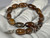 Boulder Opal Egg Shape Beads Bracelet 90 Carat