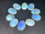 Australian Coober Pedy Opal 10 Pc 15.55 Carat