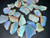 Australian Coober Pedy Uncut Rough Opal Chips 127.40 Carat