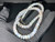 Australian Coober Pedy Smooth Circle Opal Beads Necklace 131.60 Carat