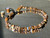 Australian Boulder Opal Tumble Beads  Adjustable Bracelet 41.35 Carat