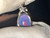 Sterling Silver Australian Doublet Opal Pendant 4.60 Carat
