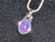 Sterling Silver Australian Doublet Opal Pendant 4.60 Carat