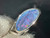 Sterling Silver Australian Doublet Opal Pendant 8.05 Carat