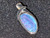 Sterling Silver Australian Doublet Opal Pendant 8.05 Carat