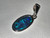 Sterling Silver Australian Doublet Opal Pendant 5.60 Carat