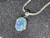 Sterling Silver Australian Triplet Opal Pendant 4.10 Carat
