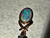 Sterling Silver Rose Gold  Plated Australian Triplet Opal Pendant 5.30 Carat