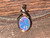 Sterling Silver Rose Gold  Plated Australian Triplet Opal Pendant 5.30 Carat