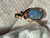 Sterling Silver Rose Gold  Plated Australian Triplet Opal Pendant 5.30 Carat