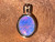 Sterling Silver Rose Gold Plated Australian Triplet Opal Pendant 3.80 Carat