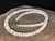 Australian Coober Pedy Smooth Circle Cut Opal Beads Necklace 108.85 Carat