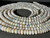 Australian Coober Pedy Faceted Cut Opal Beads Necklace 122 to 125 Carat