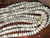 Australian Coober Pedy Faceted Cut Opal Beads Necklace 122 to 125 Carat