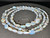 Australian Coober Pedy Oval Shape Opal Beads Necklace 61 to 64 Carat