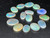 Multicolour Australian Coober Pedy Opal 15 Pc 13.85 Carat