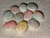 Multicolour Australian Coober Pedy Opal 10 Pc 8.50 Carat