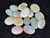 Multicolour Australian Coober Pedy Opal 15 Pc 14.85 Carat