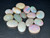 Multicolour Australian Coober Pedy Opal 15 Pc 14.85 Carat