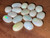 Multicolour Australian Coober Pedy Opal 16 Pc 15.25 Carat