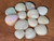 Multicolour Australian Coober Pedy Opal 13 Pc 17.40 Carat