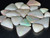 Multicolour Australian Coober Pedy Opal 19 Pc 23.45 Carat