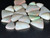 Multicolour Australian Coober Pedy Opal 19 Pc 23.45 Carat