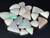 Multicolour Australian Coober Pedy Opal 19 Pc 23.45 Carat