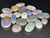 Multicolour Australian Coober Pedy Opal 19 Pc 36 Carat