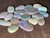 Multicolour Australian Coober Pedy Opal 19 Pc 36 Carat