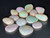 Multicolour Australian Coober Pedy Opal 14 Pc 12.85 Carat