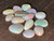 Multicolour Australian Coober Pedy Opal 14 Pc 12.85 Carat