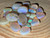 Multicolour Australian Coober Pedy Opal 27 Pc 39 Carat