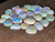 Multicolour Australian Coober Pedy Opal 27 Pc 39 Carat