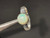 Natural Australian Coober Pedy Opal Ring 13.75 Carat