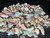 Australian Coober Pedy Uncut Rough Opal Chips 63 Carat