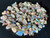 Australian Coober Pedy Uncut Rough Opal Chips 45 Carat