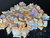 Australian Multicolour Coober Pedy Rough Opal Chips 50 Carat