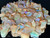 Australian Multicolour Coober Pedy Rough Opal Chips 40 Carat