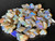 Australian Multicolour Coober Pedy Rough Opal Chips 40 Carat