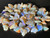 Australian Multicolour Coober Pedy Rough Opal Chips 40 Carat