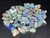 Australian Multicolour Coober Pedy Rough Opal Chips 40 Carat