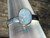 Natural Australian Coober Pedy Opal Ring 13.70 Carat