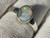 Natural Australian Coober Pedy Opal Ring 13.70 Carat