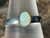 Natural Australian Coober Pedy Opal Ring 12.60 Carat