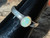 Natural Australian Coober Pedy Opal Ring 12.60 Carat