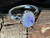Natural Australian Coober Pedy White Opal Ring 25.80 carat