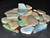 Mintabie, Australian Multicolour Natural Small Rough Opal 62 Cts